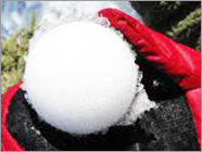 Fusil Snowball Blaster avec moule pour 3 boules de neige